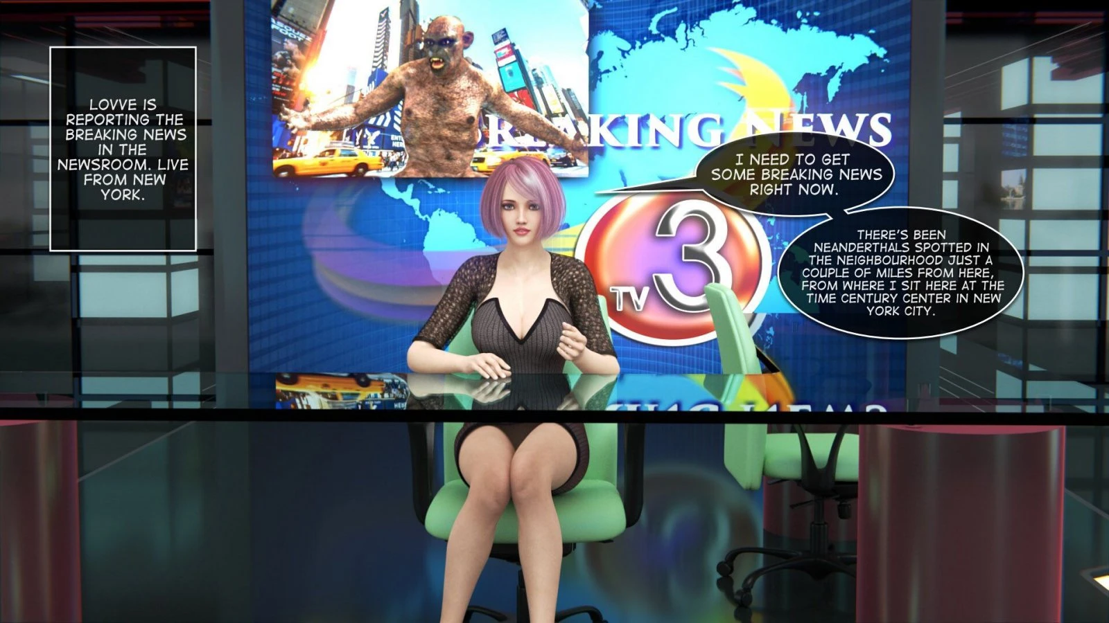 Sudden Invasion porn comic picture 2