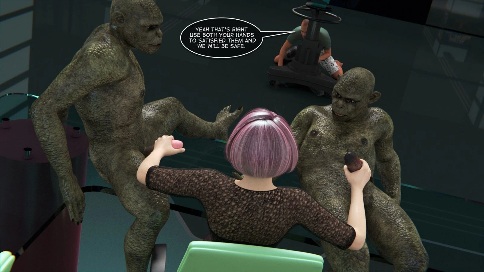 Sudden Invasion porn comic picture 20