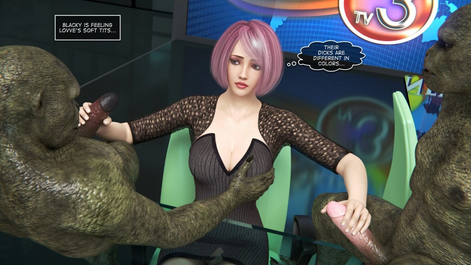 Sudden Invasion porn comic picture 21