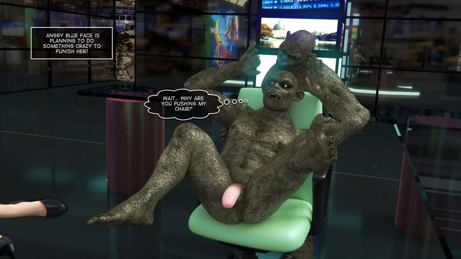 Sudden Invasion porn comic picture 42