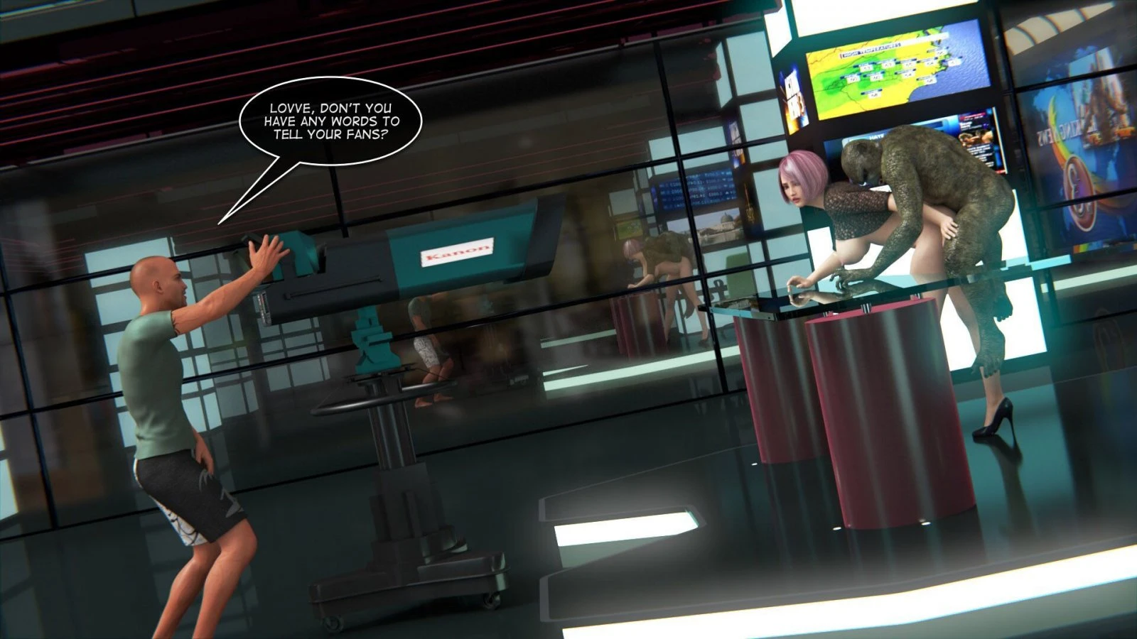 Sudden Invasion porn comic picture 70