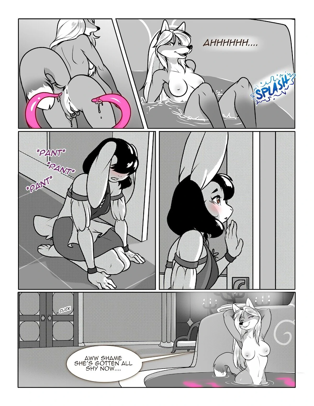 Suds and sorcery porn comic picture 22