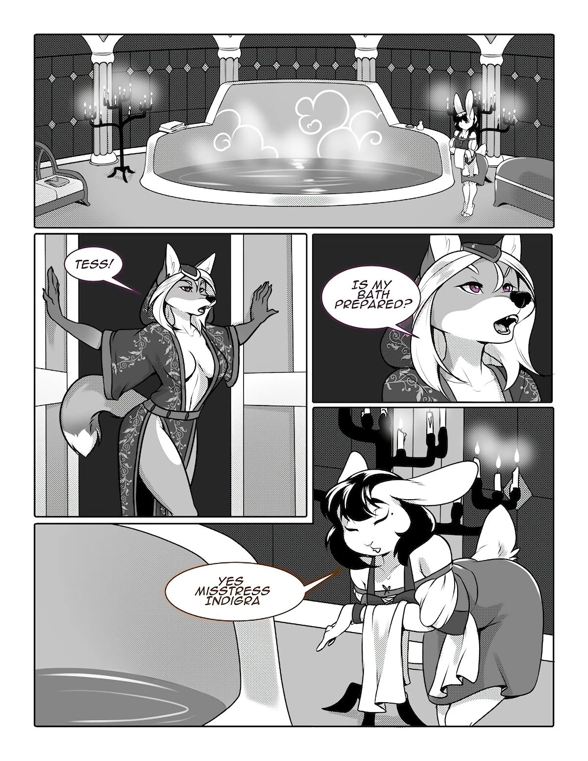Suds and sorcery porn comic picture 5