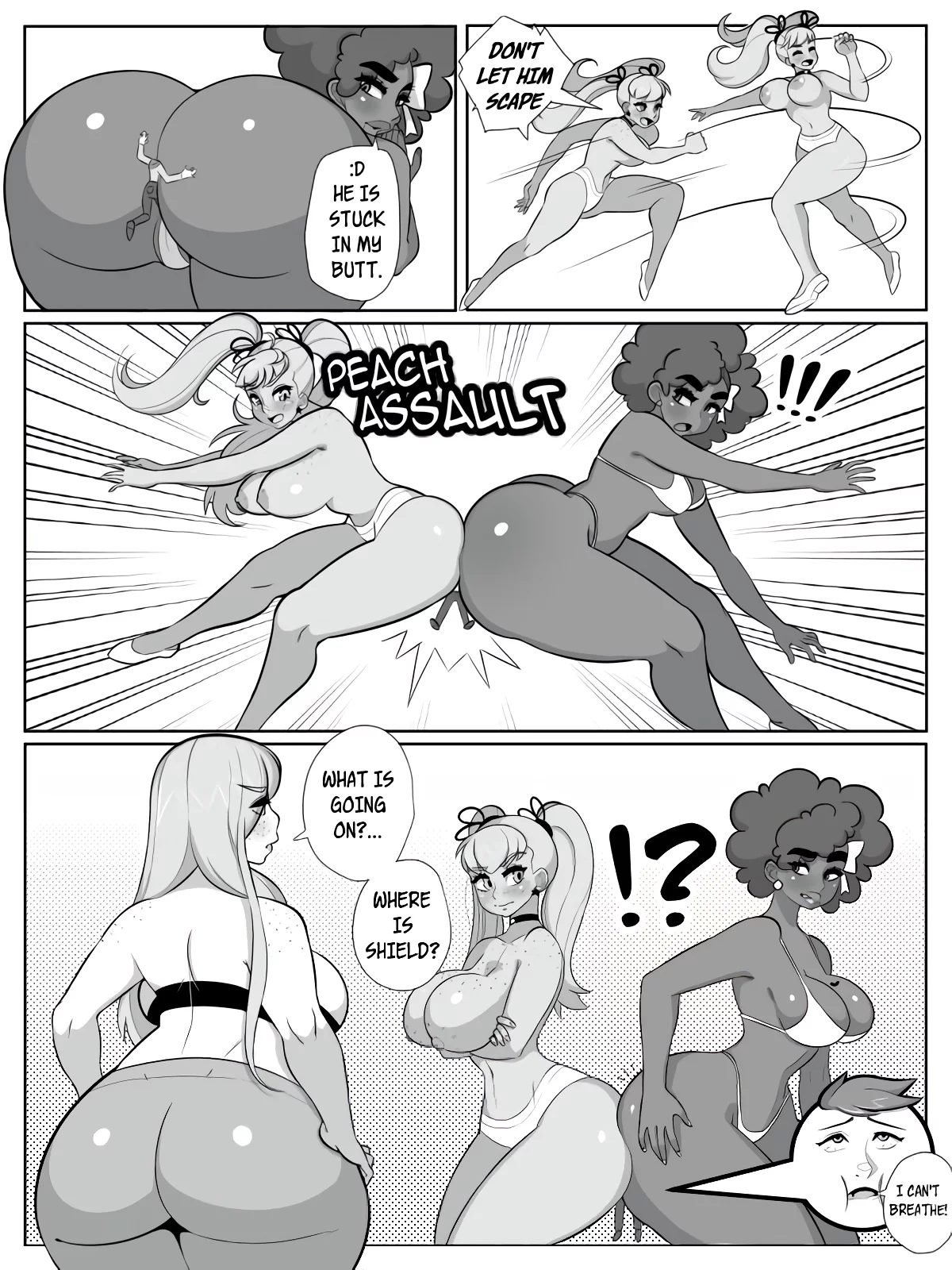 Suffocating Friendship porn comic picture 7
