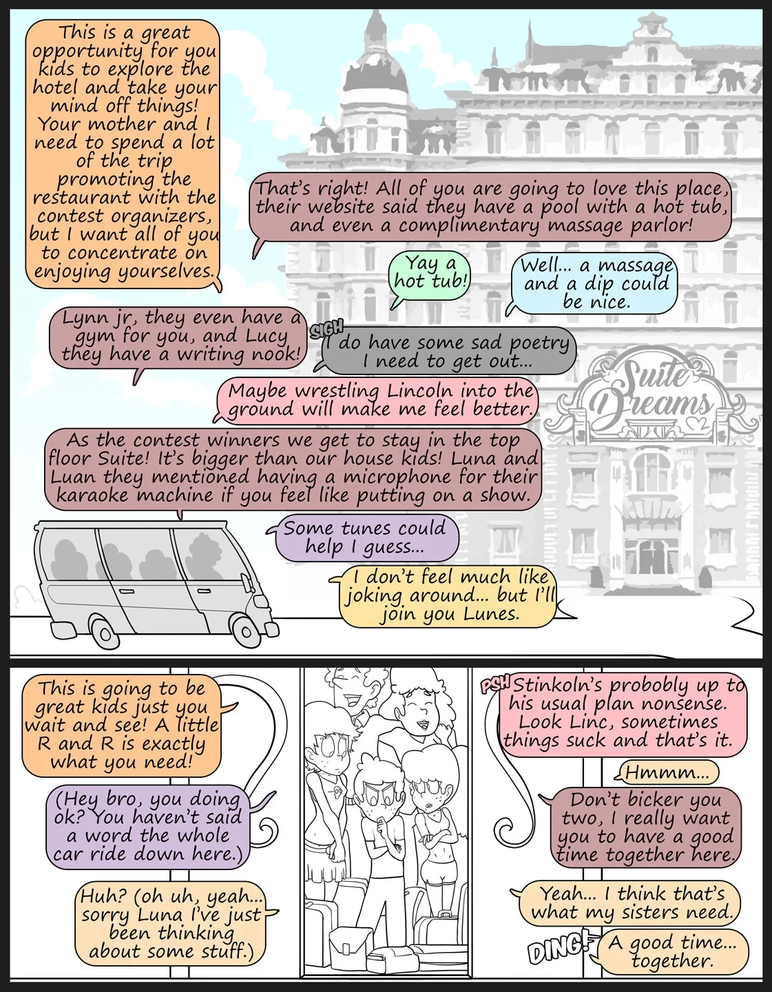 Suite Dreams porn comic picture 3