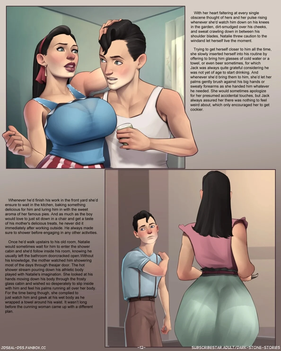 Summer Haze porn comic picture 3