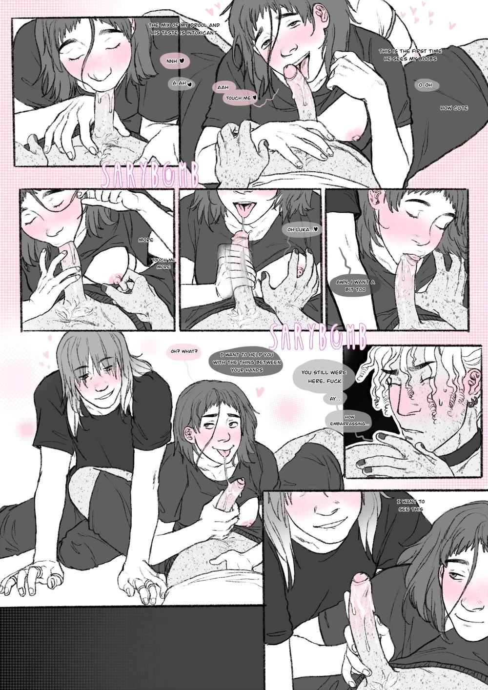 Summer night porn comic picture 13