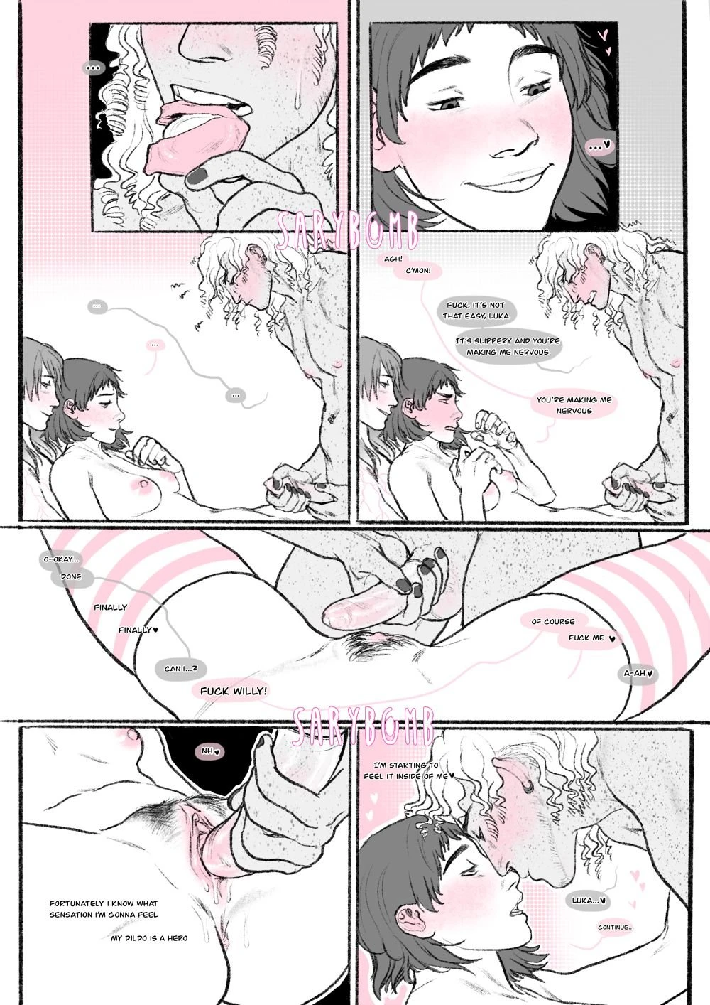 Summer night porn comic picture 32