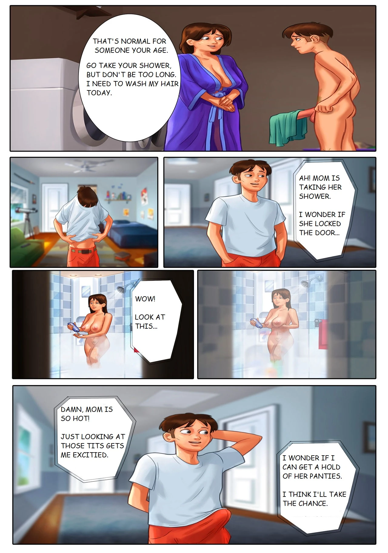 Summertime Saga porn comic picture 7