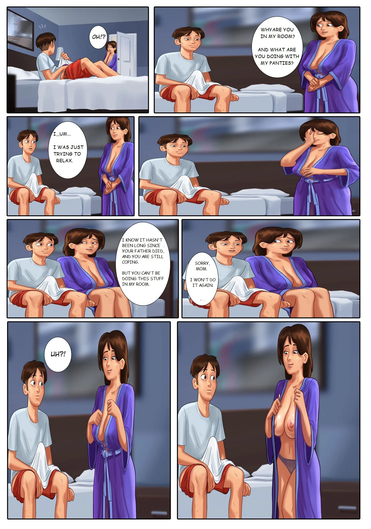 Summertime Saga porn comic picture 9