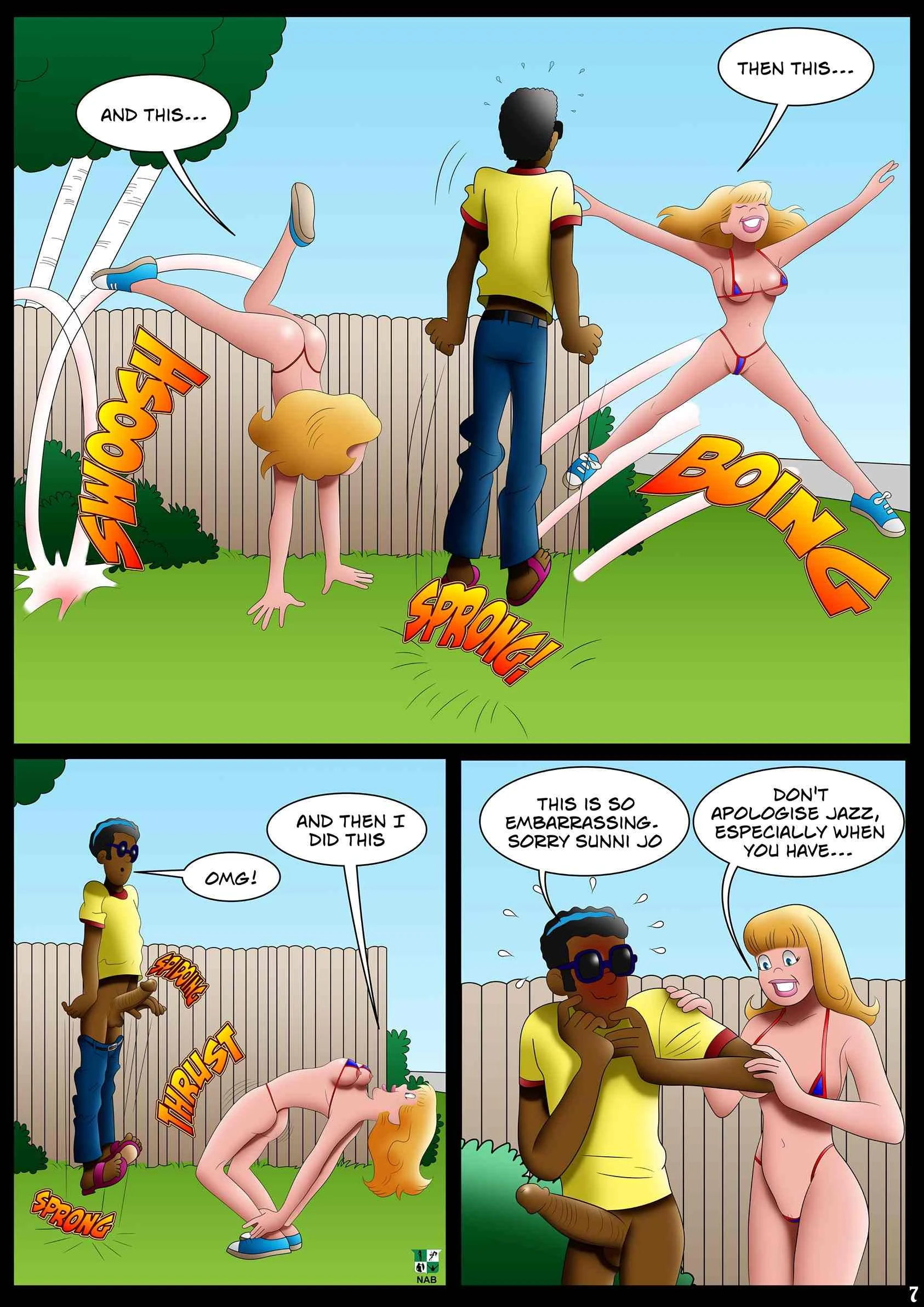 Sunshine's Pom Poms porn comic picture 7
