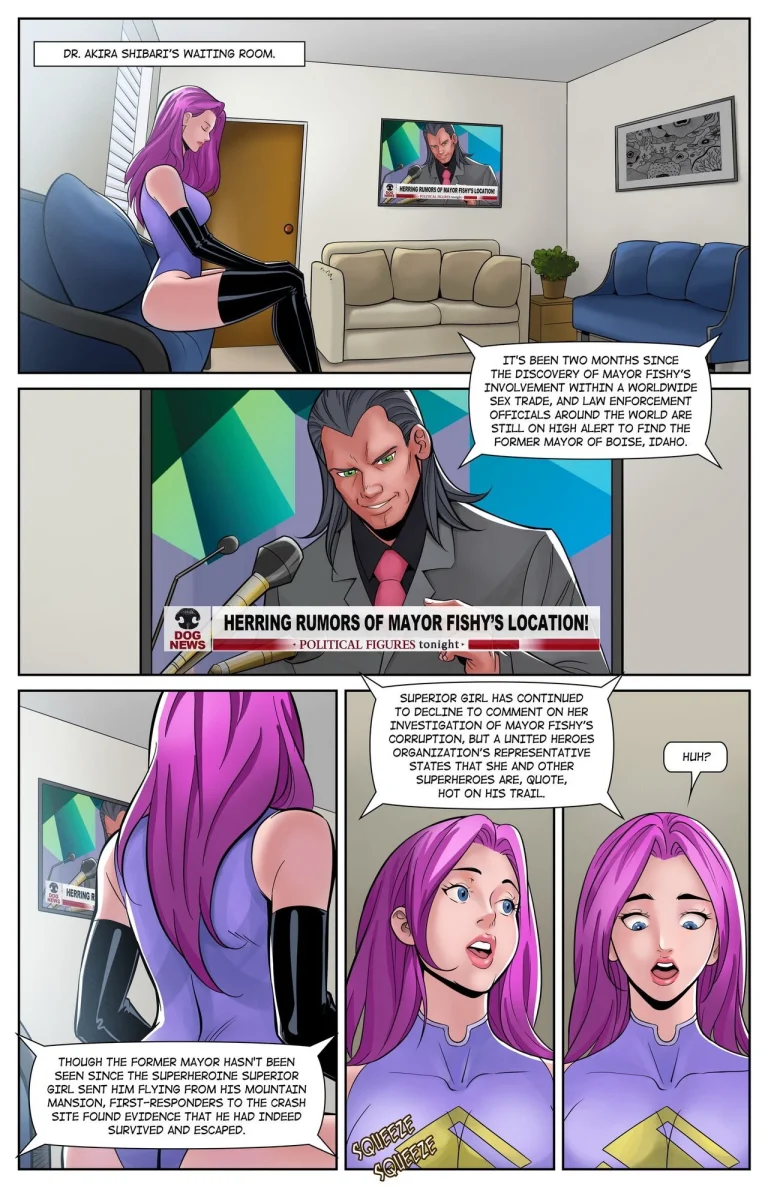 Supeior Girl 4 porn comic picture 3