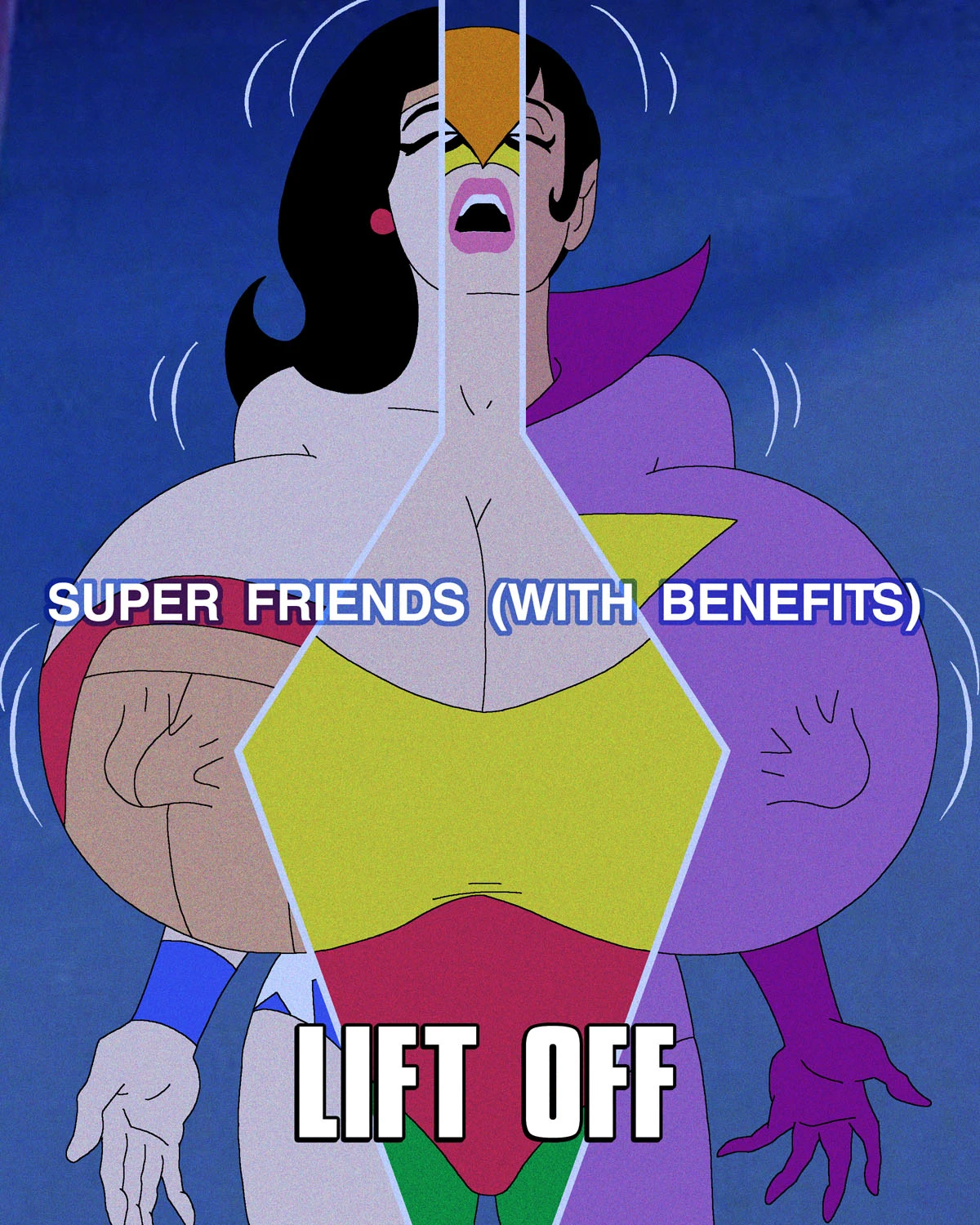Super Friends with Benefits: Lift Off ( porn comic picture 1