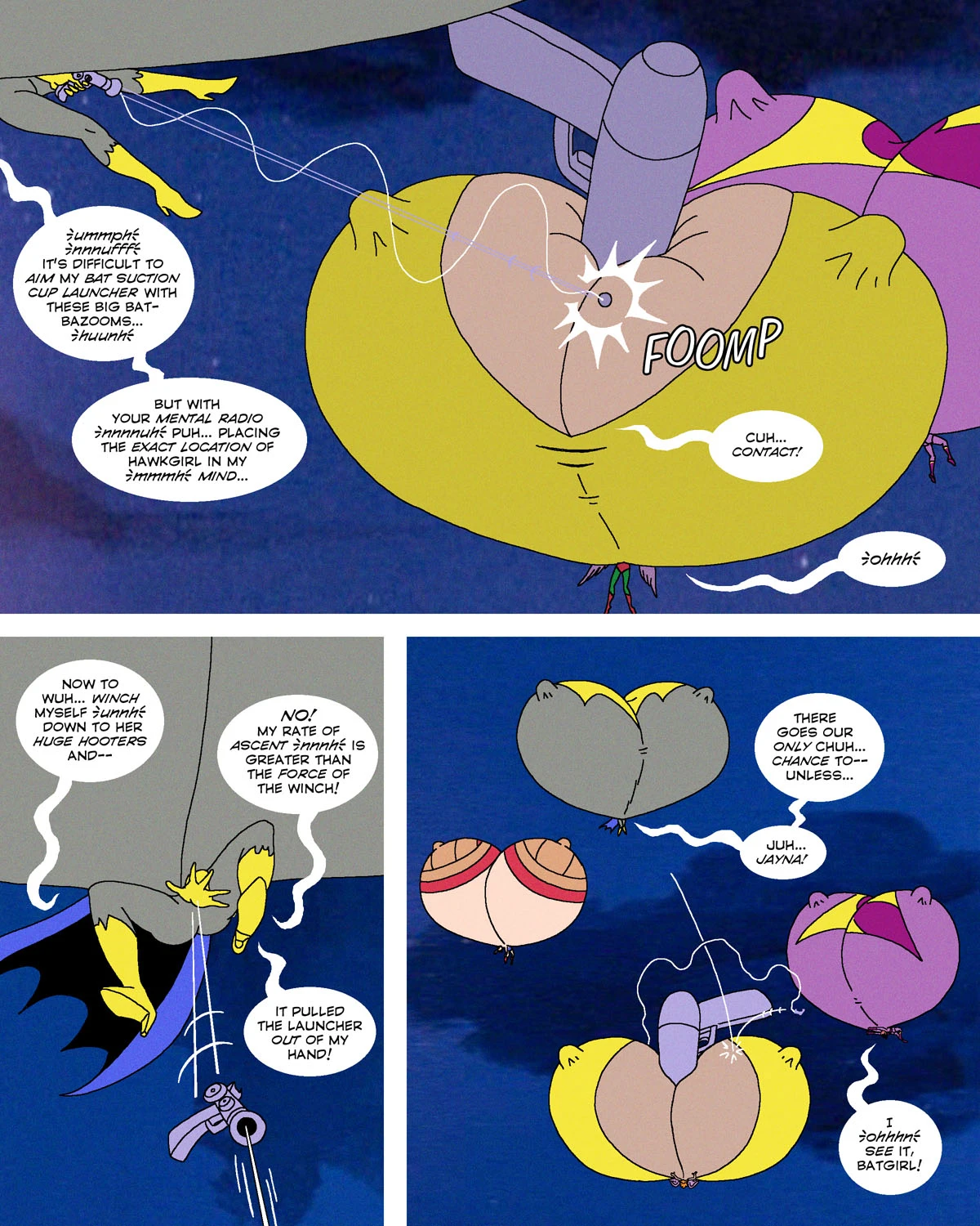 Super Friends with Benefits: Lift Off ( porn comic picture 16