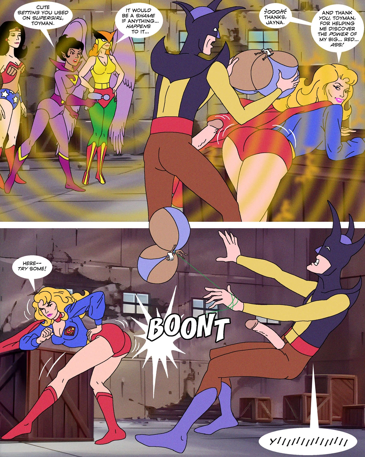 Super Friends with Benefits: Lift Off ( porn comic picture 20