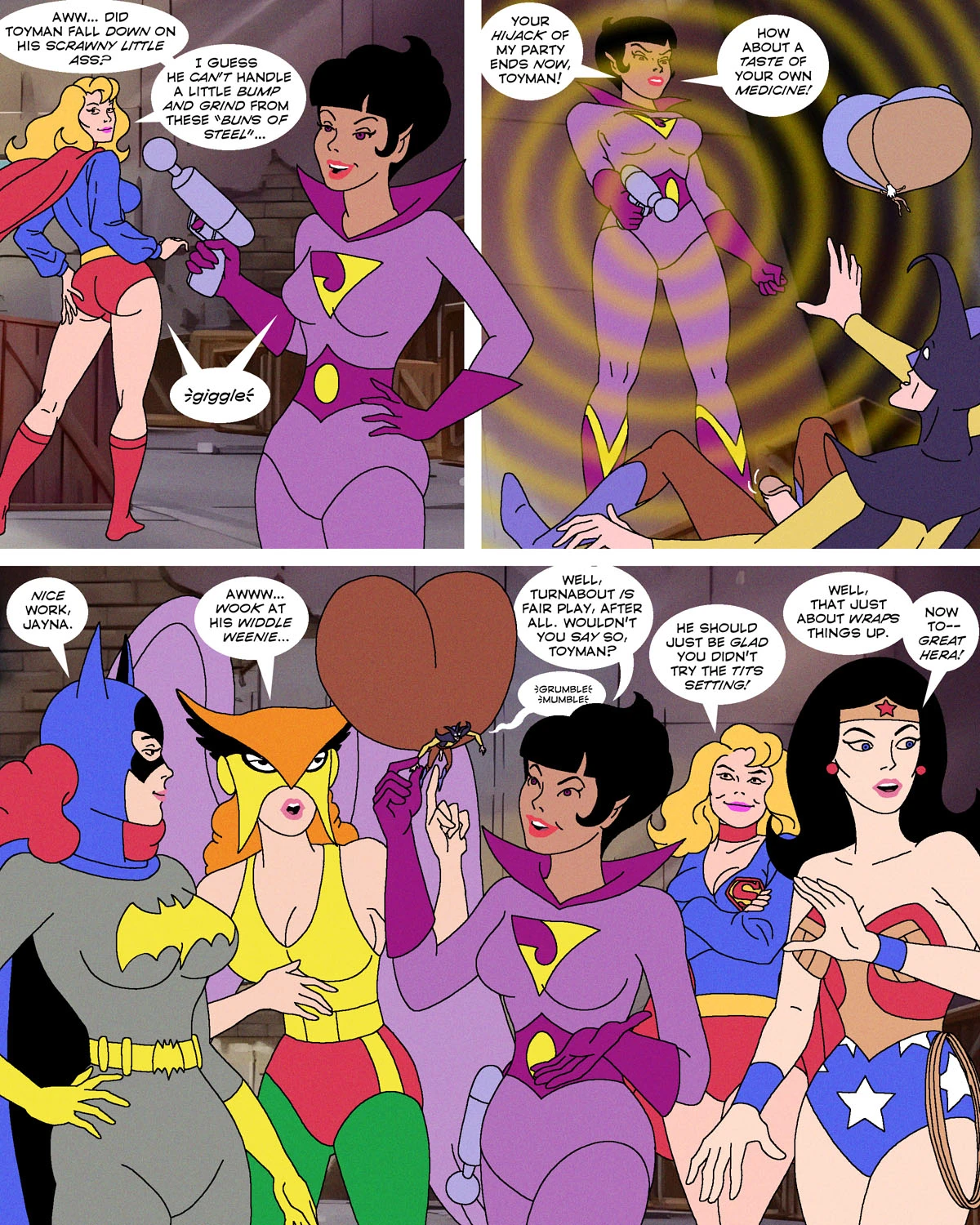 Super Friends with Benefits: Lift Off ( porn comic picture 21