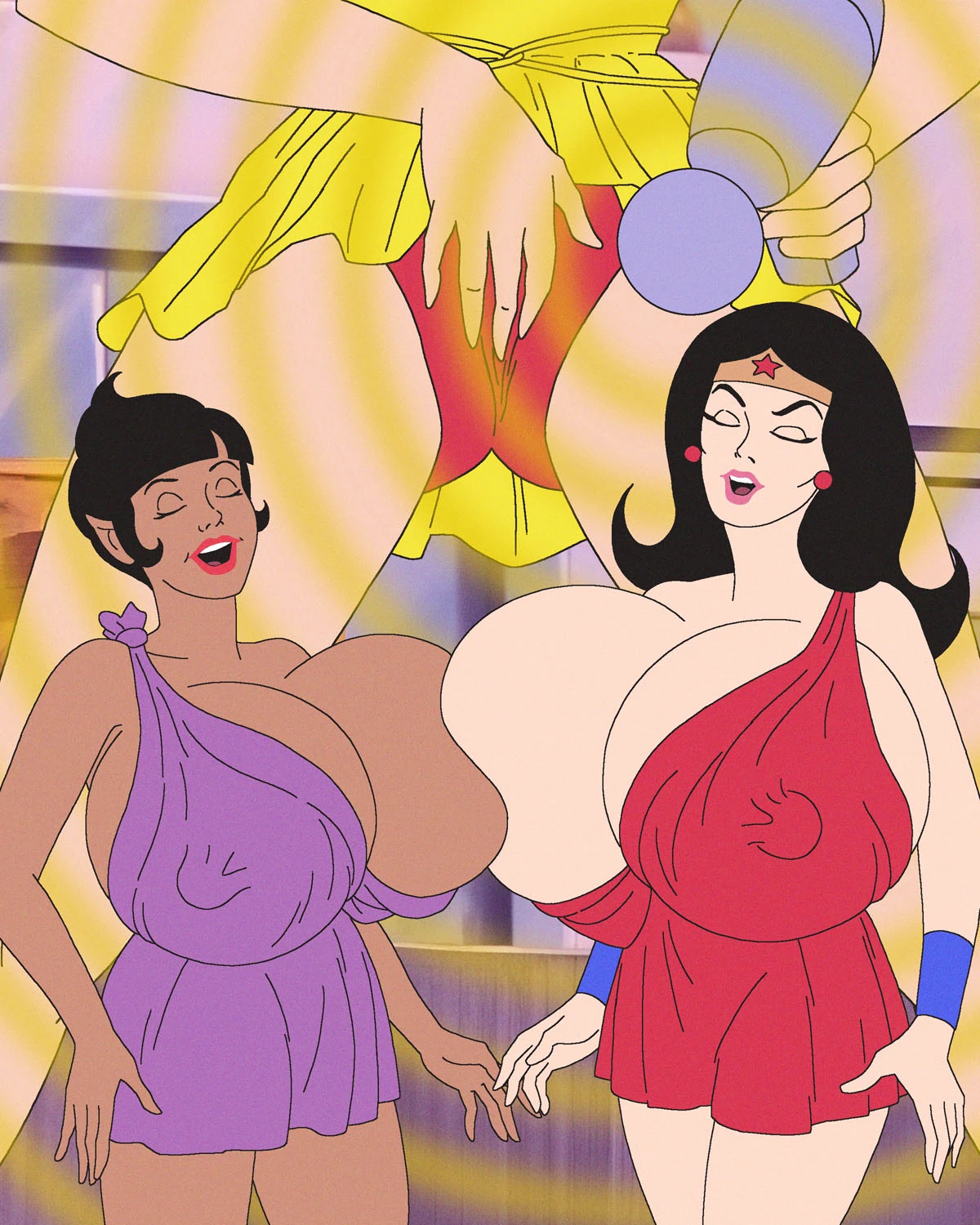 Super Friends with Benefits: Lift Off ( porn comic picture 24