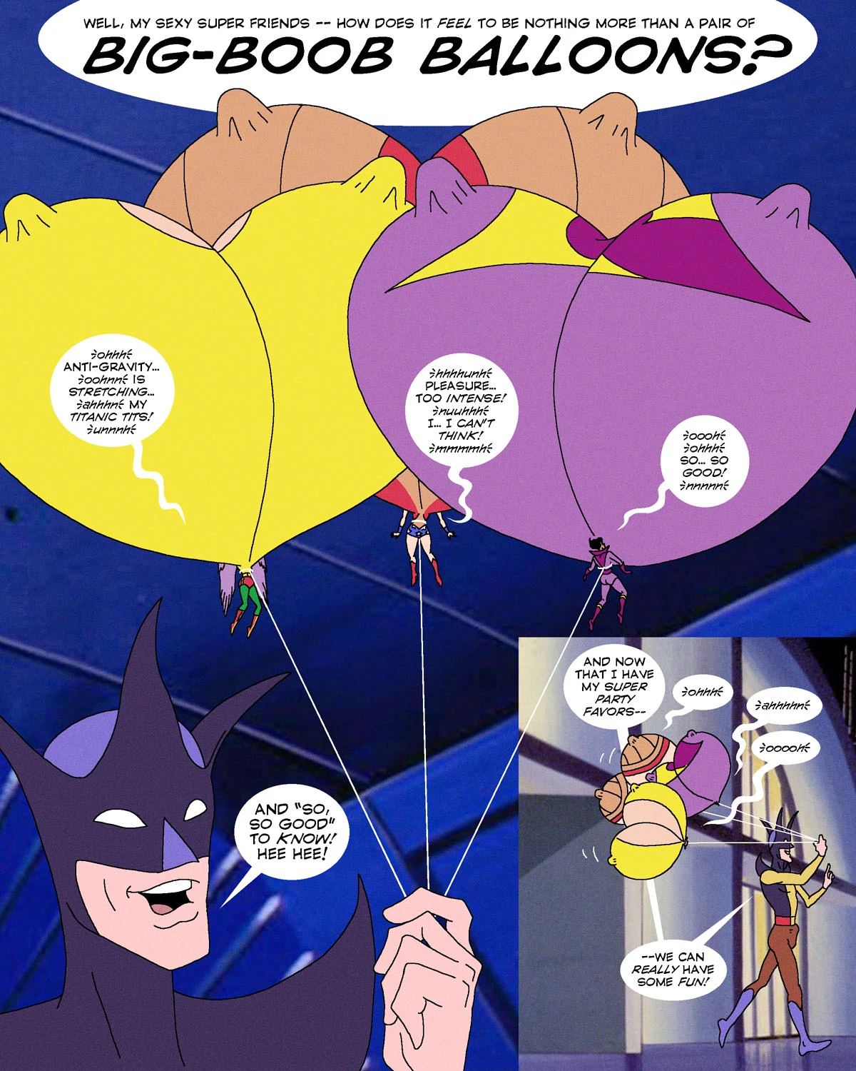 Super Friends with Benefits: Lift Off ( porn comic picture 5