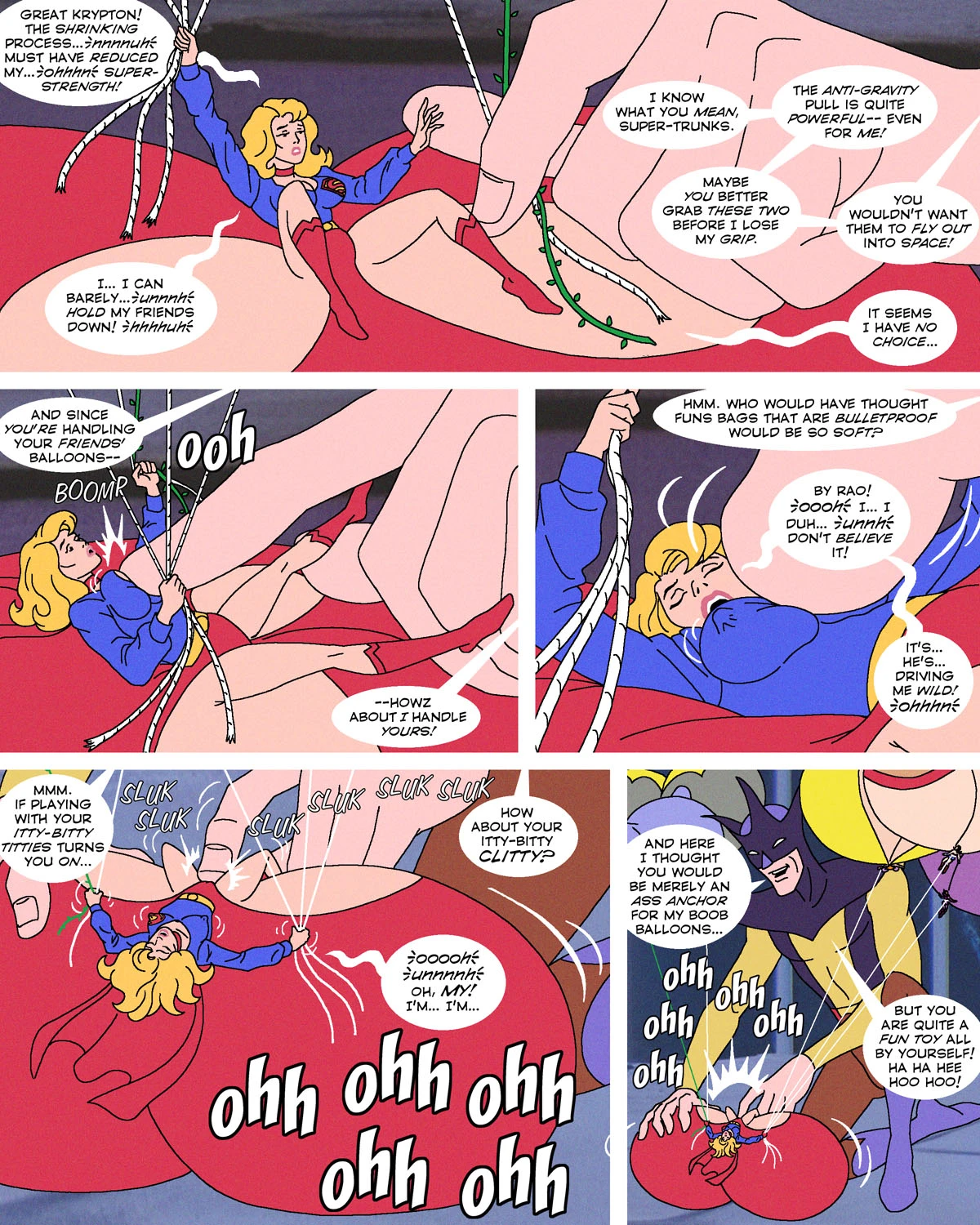 Super Friends with Benefits: Lift Off ( porn comic picture 9