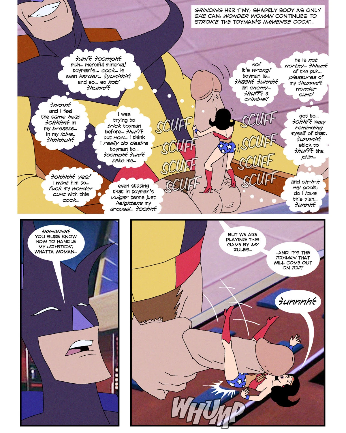 Super Friends with Benefits: Toyman at Large porn comic picture 10