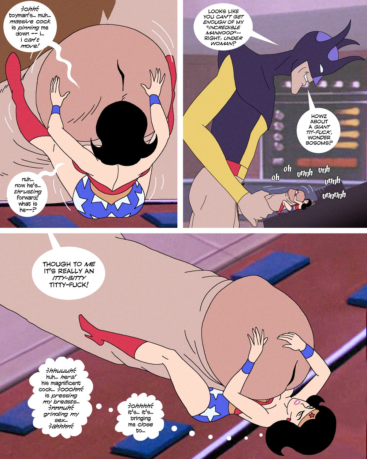 Super Friends with Benefits: Toyman at Large porn comic picture 11