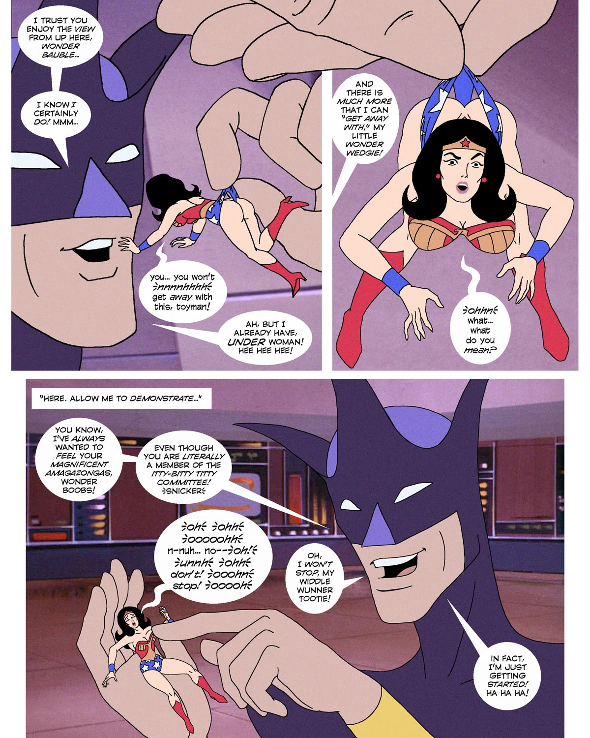 Super Friends with Benefits: Toyman at Large porn comic picture 5
