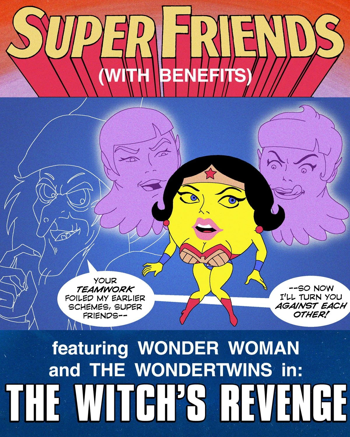 Super Friends with Benefits: Witch's Revenge porn comic picture 1