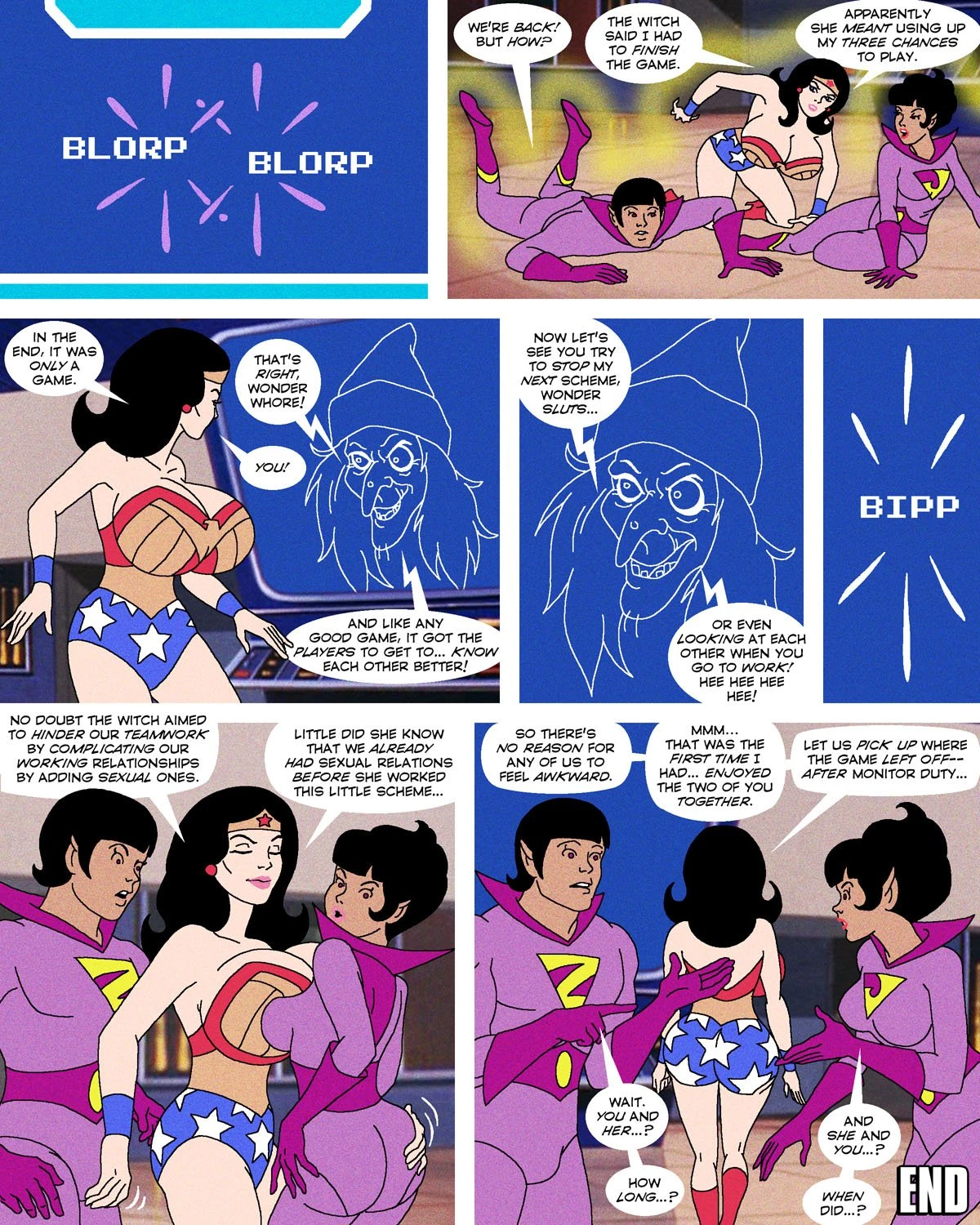 Super Friends with Benefits: Witch's Revenge porn comic picture 15