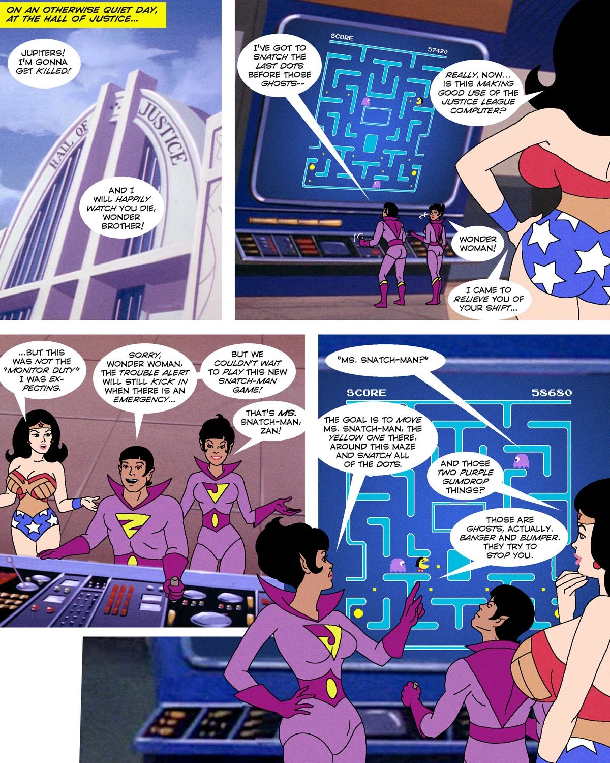 Super Friends with Benefits: Witch's Revenge porn comic picture 2