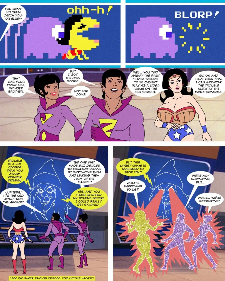 Super Friends with Benefits: Witch's Revenge porn comic picture 3