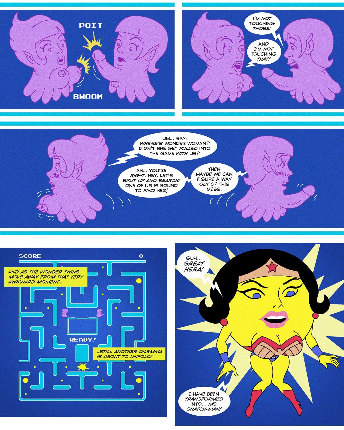 Super Friends with Benefits: Witch's Revenge porn comic picture 5