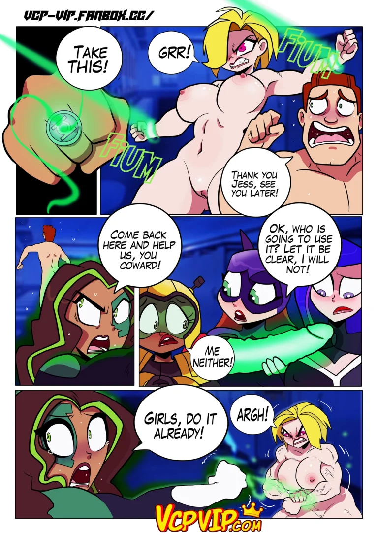 Super Hero Girls Supergirl in Heat porn comic picture 13
