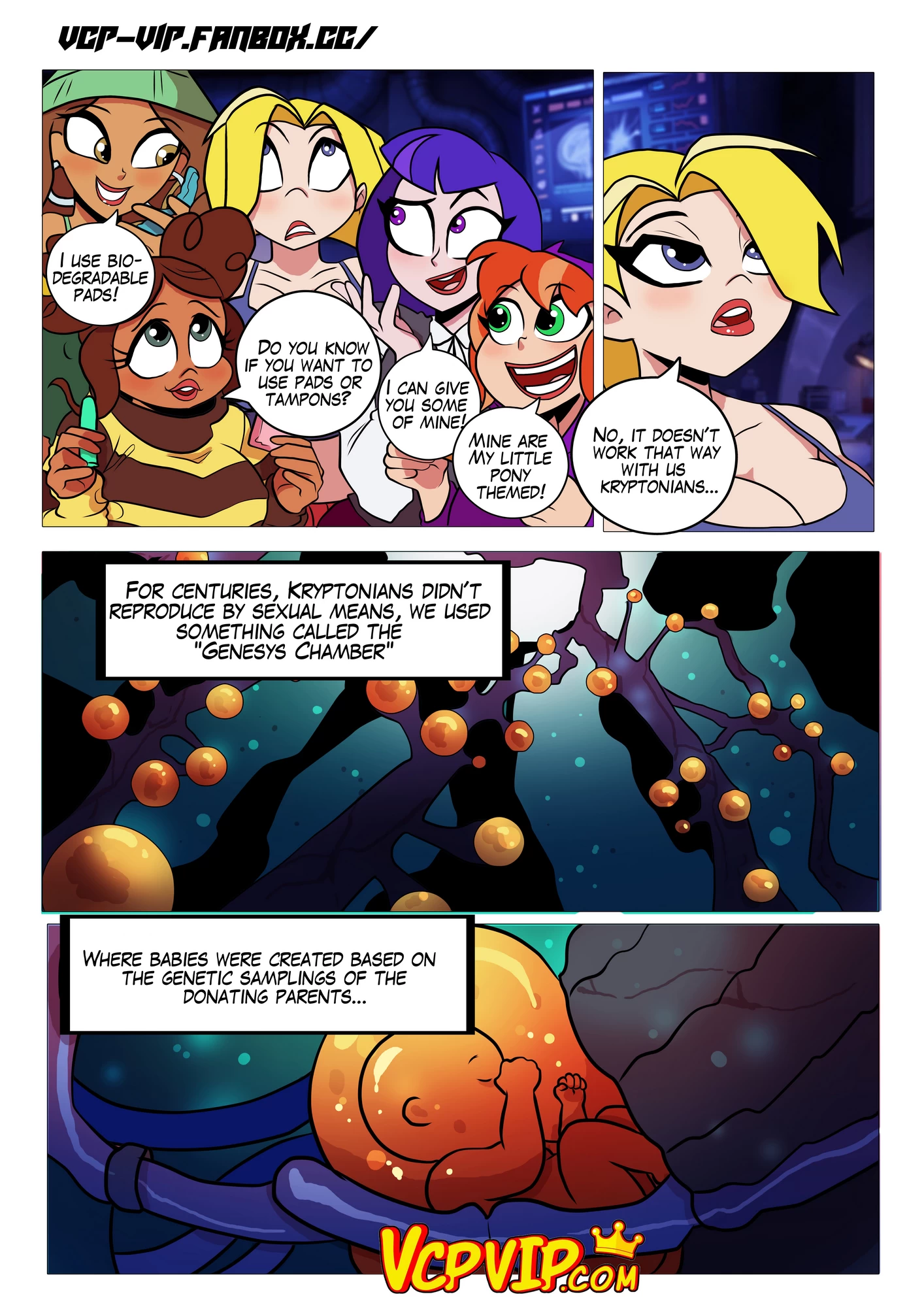 Super Hero Girls Supergirl in Heat porn comic picture 5