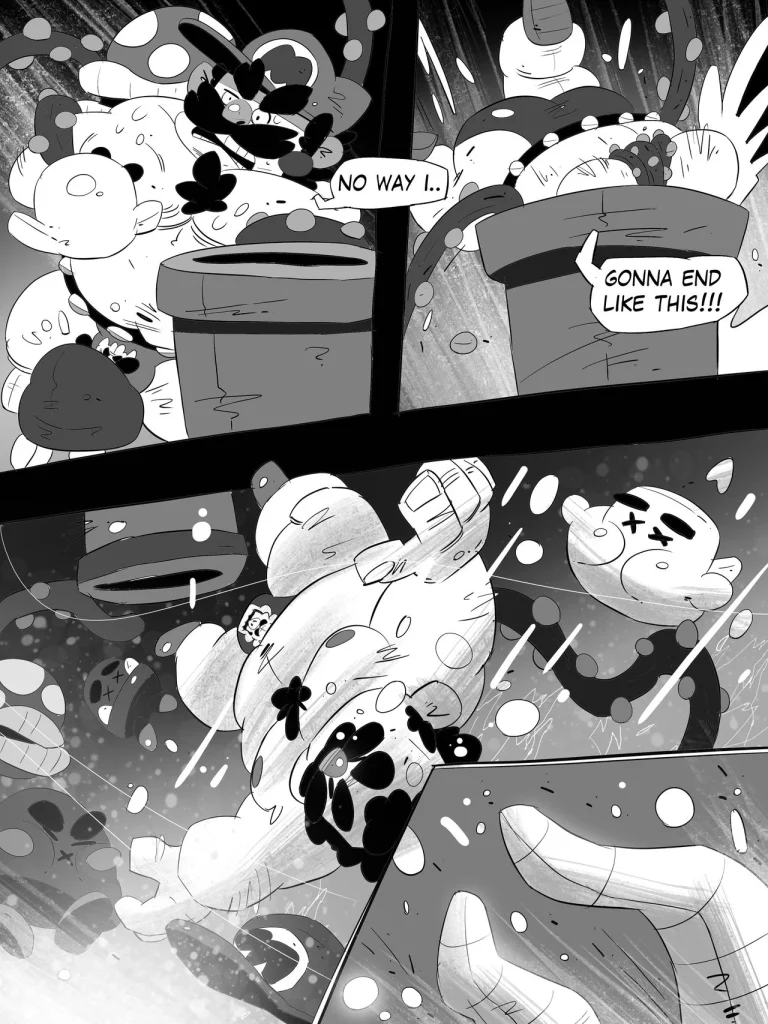Super Mario Devolution porn comic picture 20