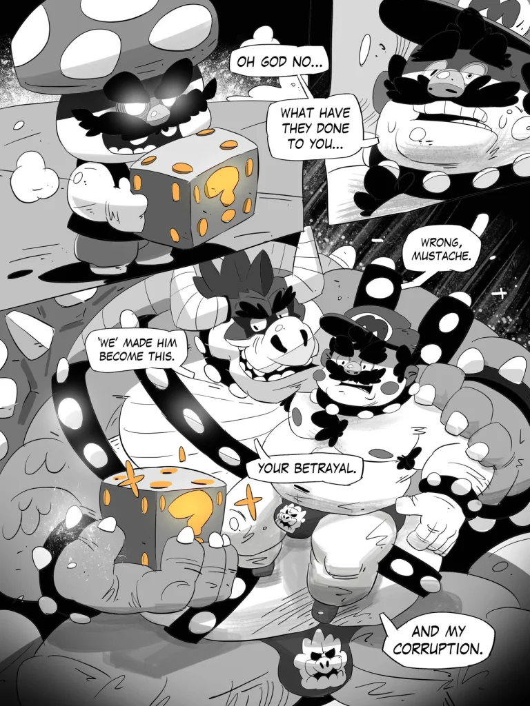 Super Mario Devolution porn comic picture 24