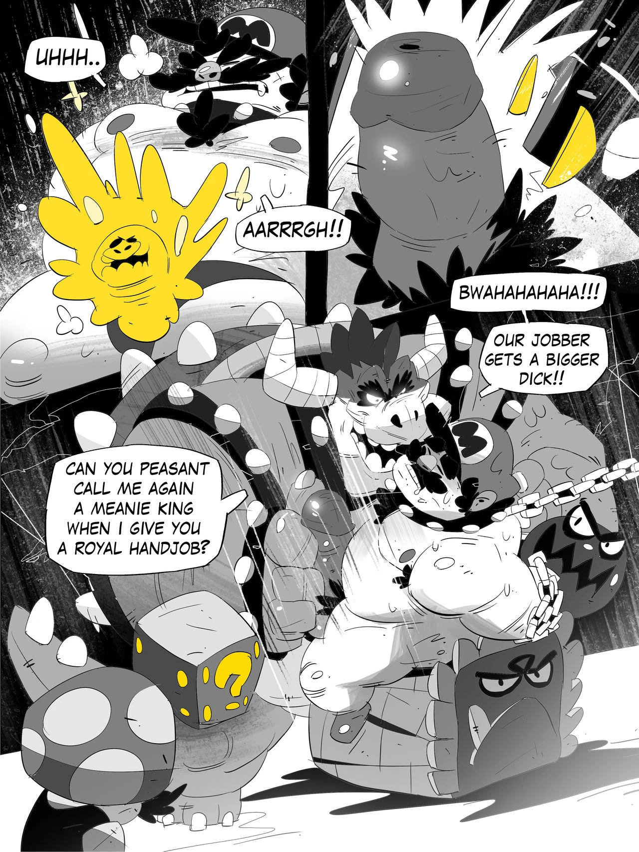 Super Mario Devolution porn comic picture 27