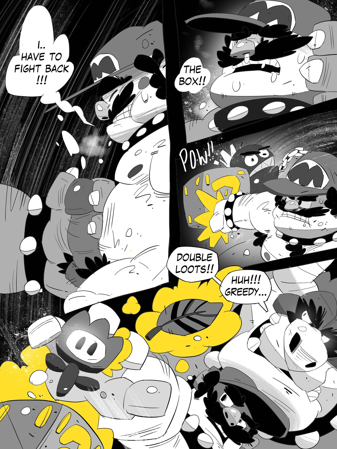 Super Mario Devolution porn comic picture 28