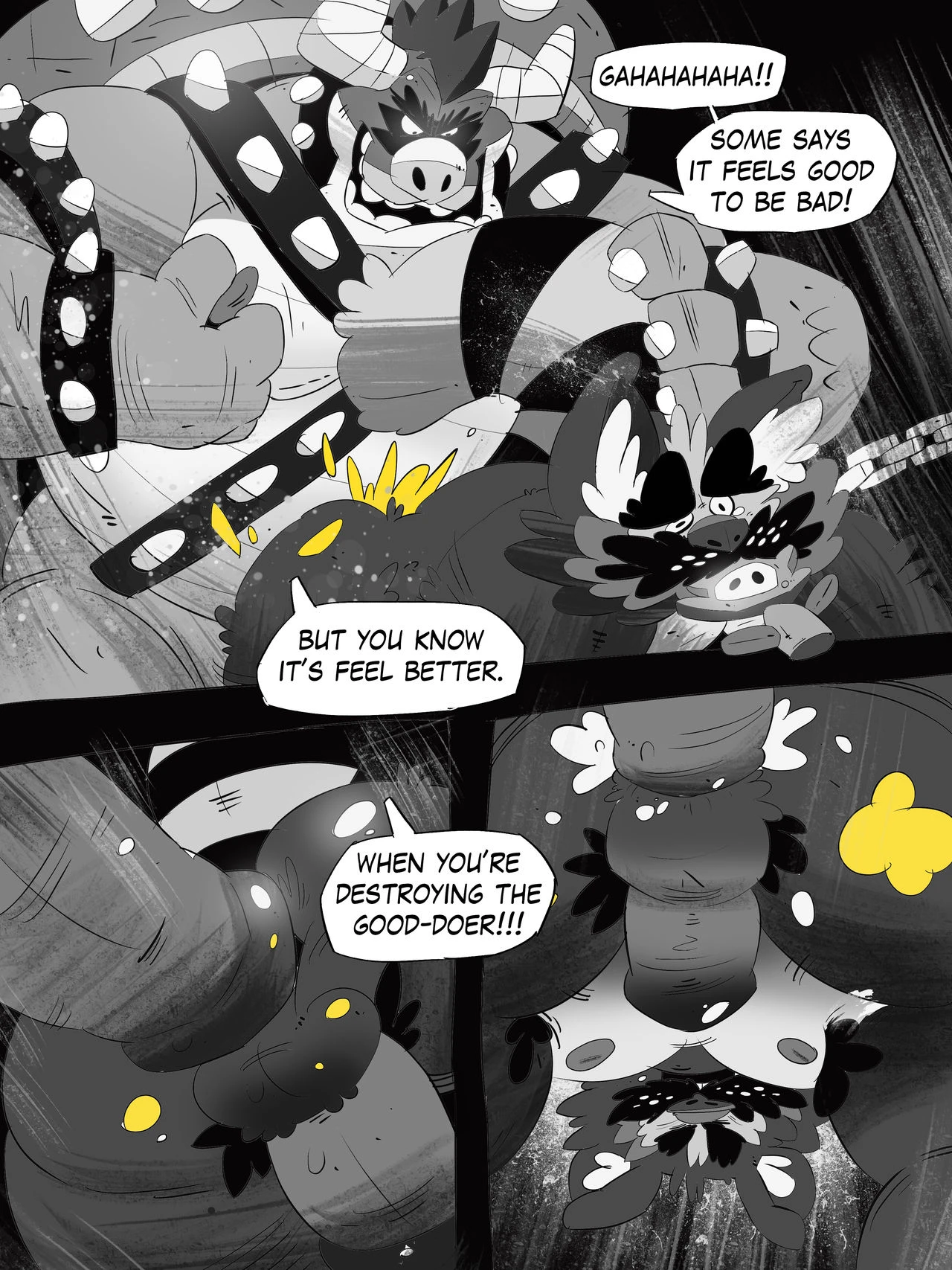 Super Mario Devolution porn comic picture 30