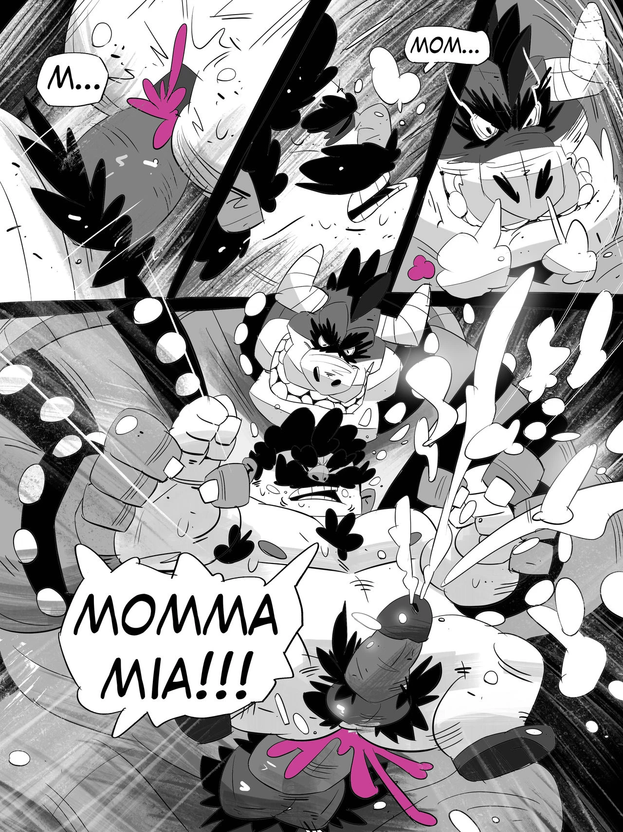 Super Mario Devolution porn comic picture 33