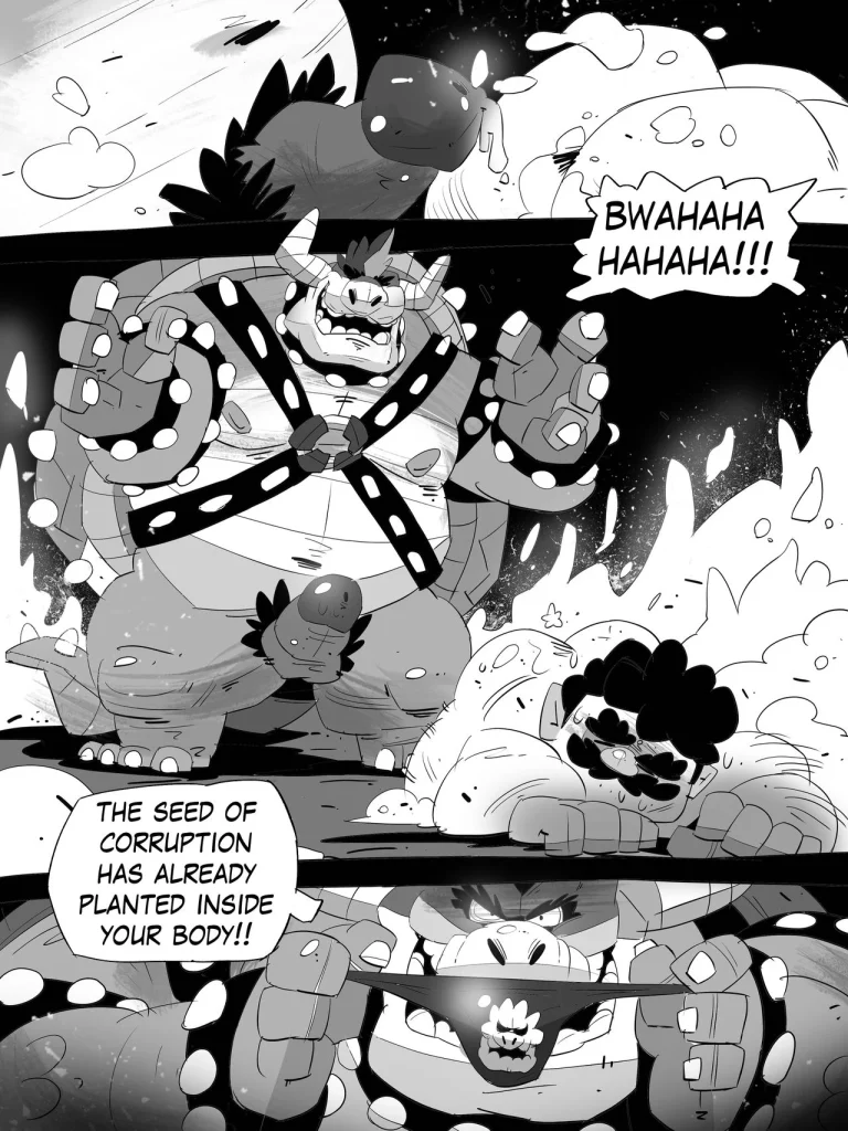 Super Mario Devolution porn comic picture 34