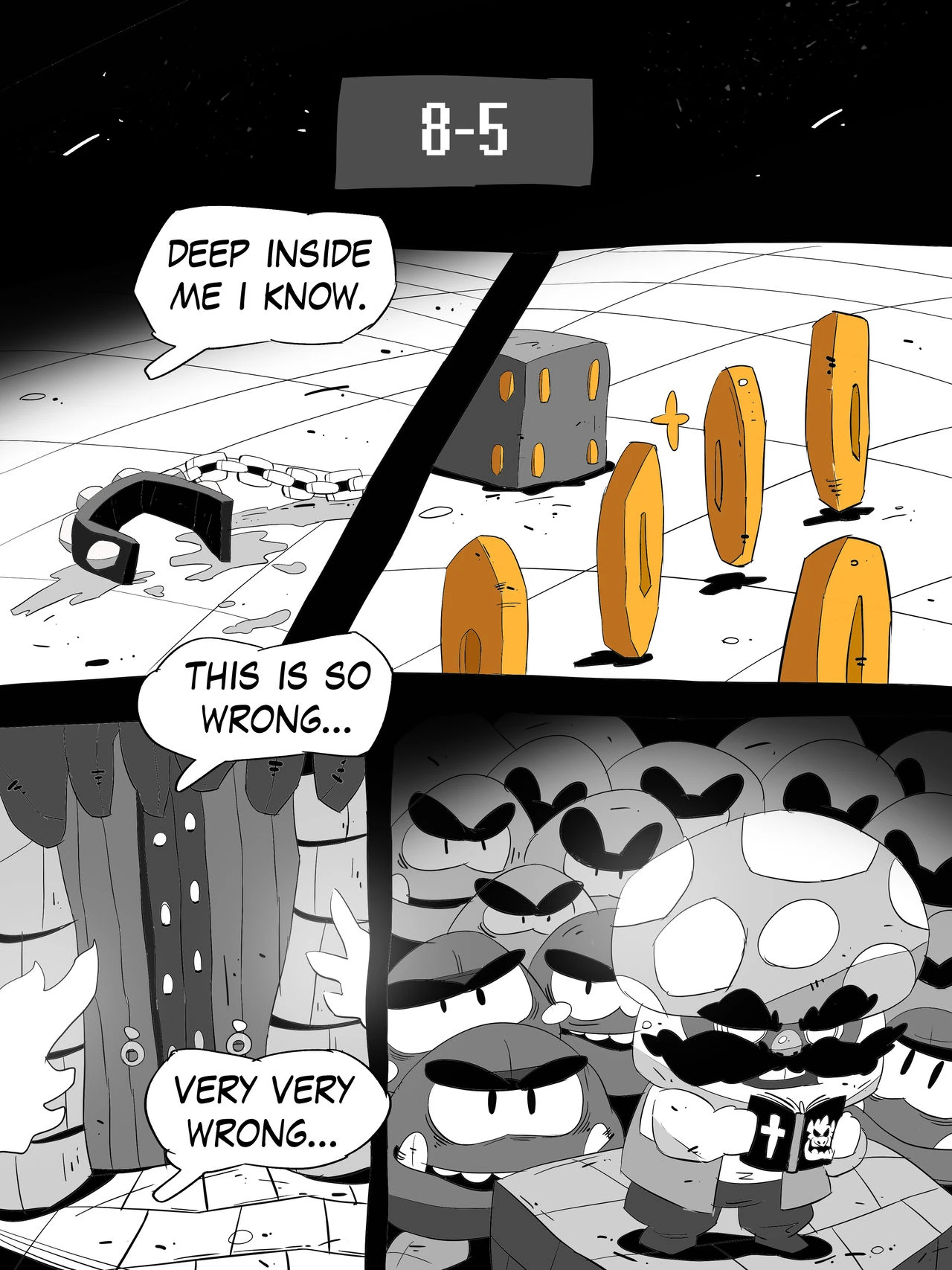 Super Mario Devolution porn comic picture 36