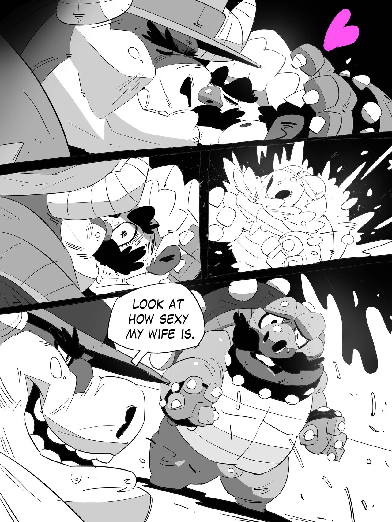 Super Mario Devolution porn comic picture 39