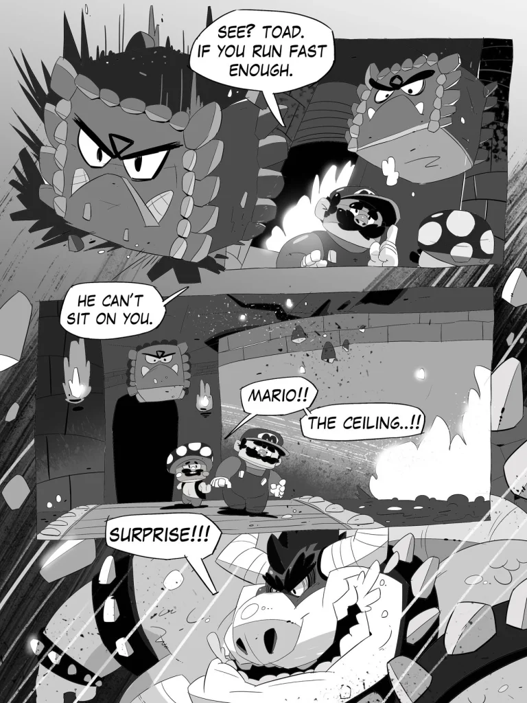 Super Mario Devolution porn comic picture 9