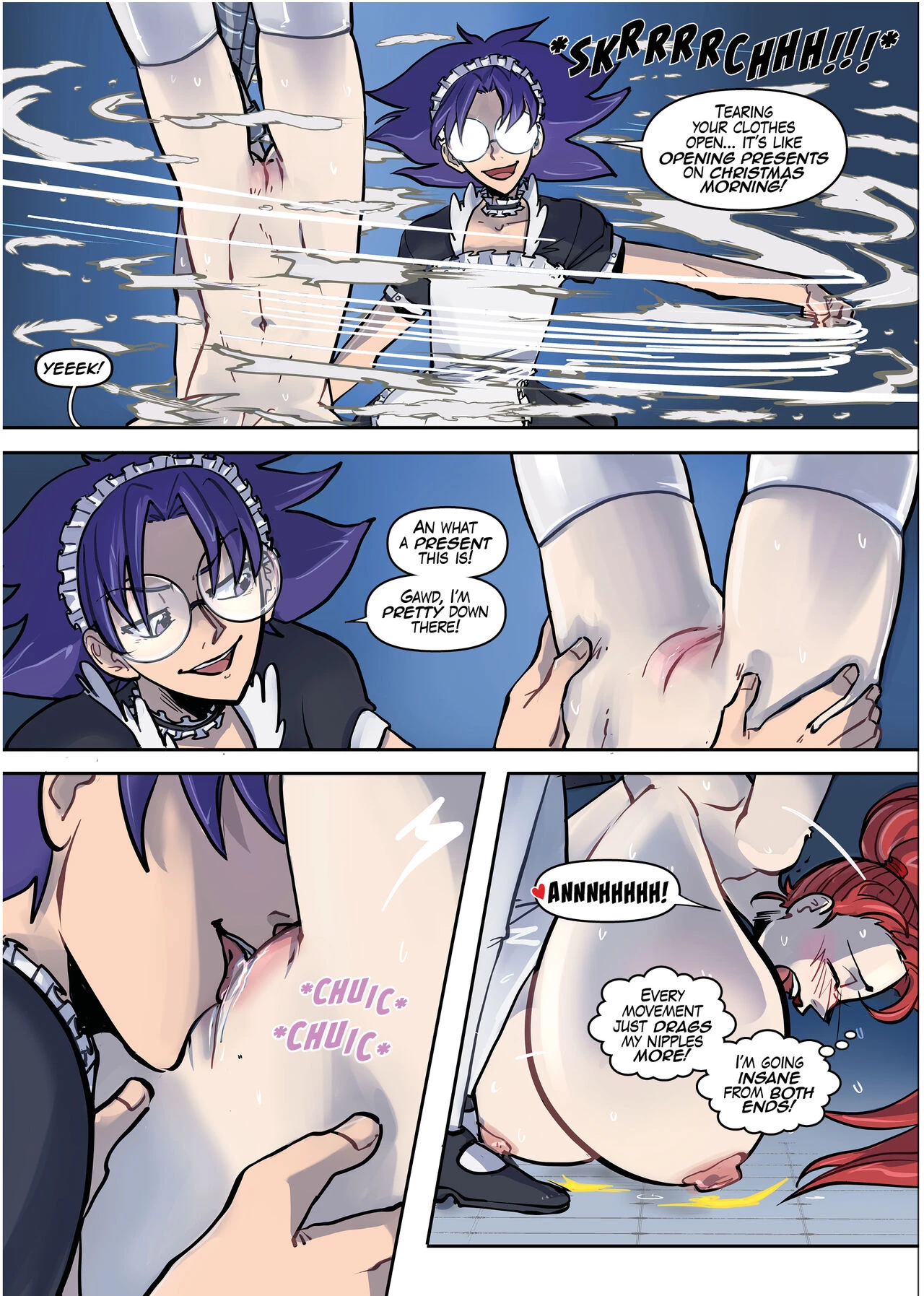 Super MILF vs. Red Oni (Spinnerette) porn comic picture 12