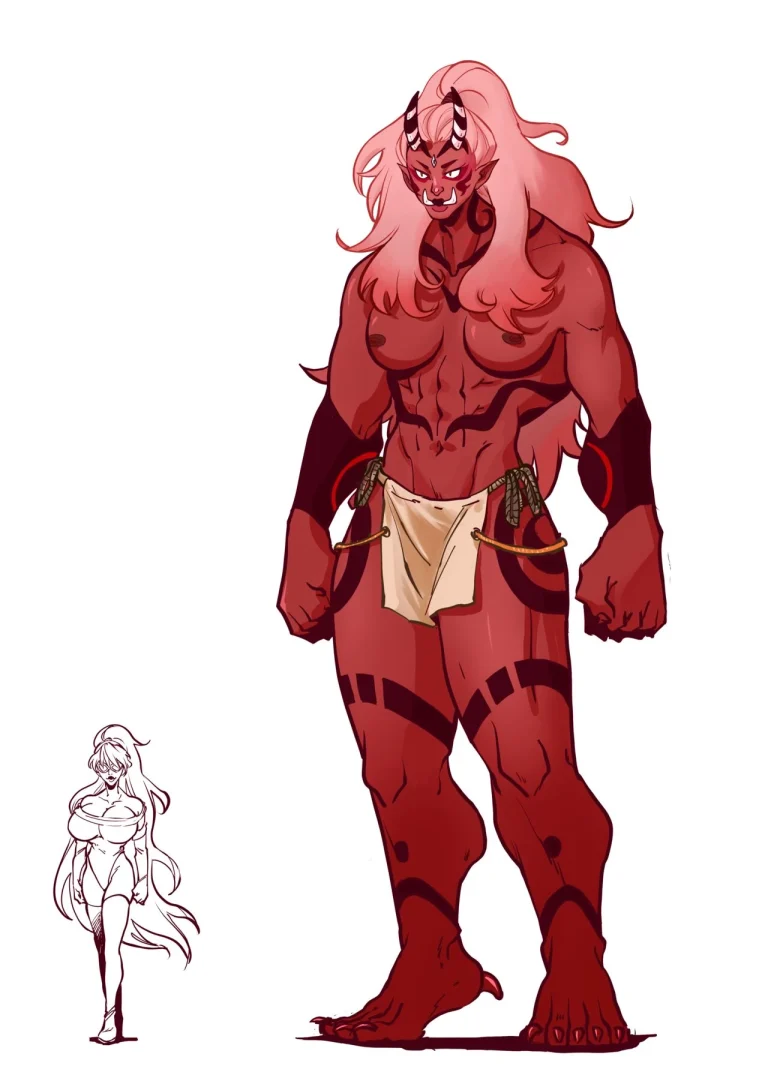 Super MILF vs. Red Oni (Spinnerette) porn comic picture 18