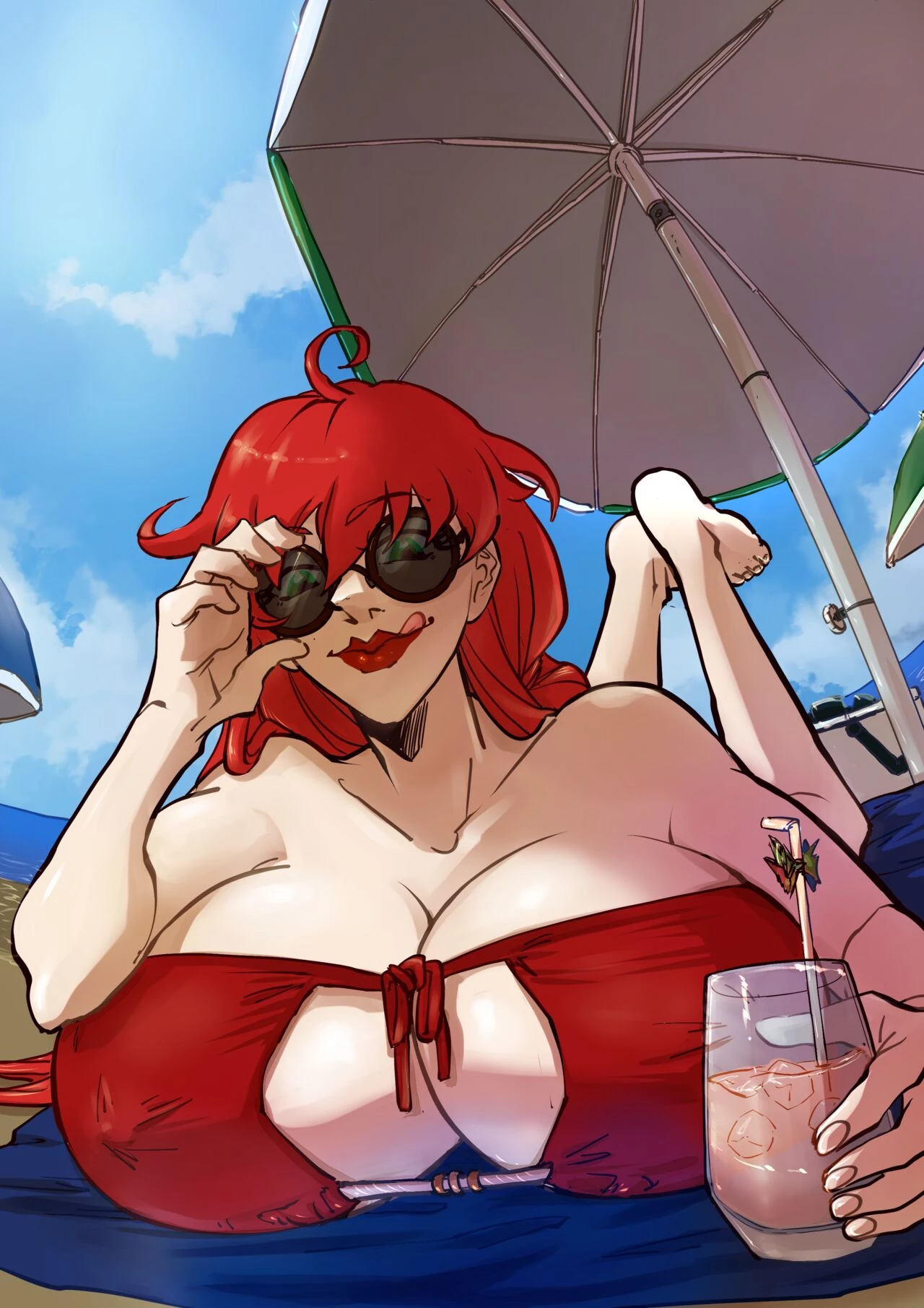 Super MILF vs. Red Oni (Spinnerette) porn comic picture 20