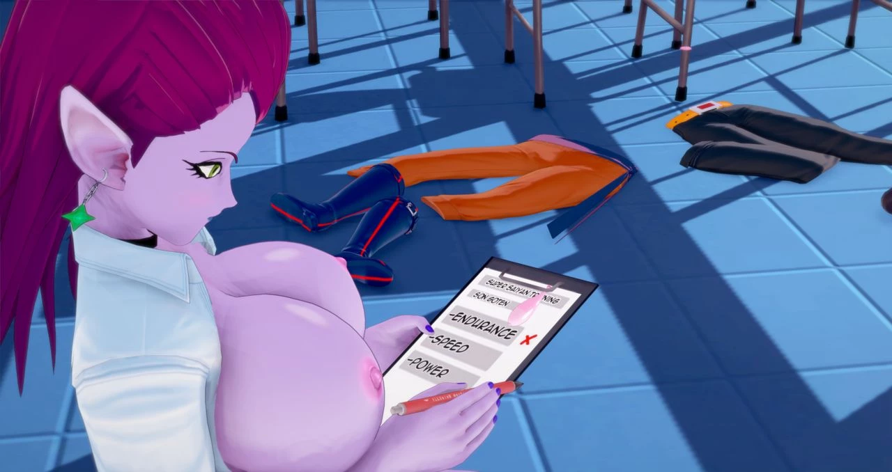 Super Saiyan Summer Class porn comic picture 17