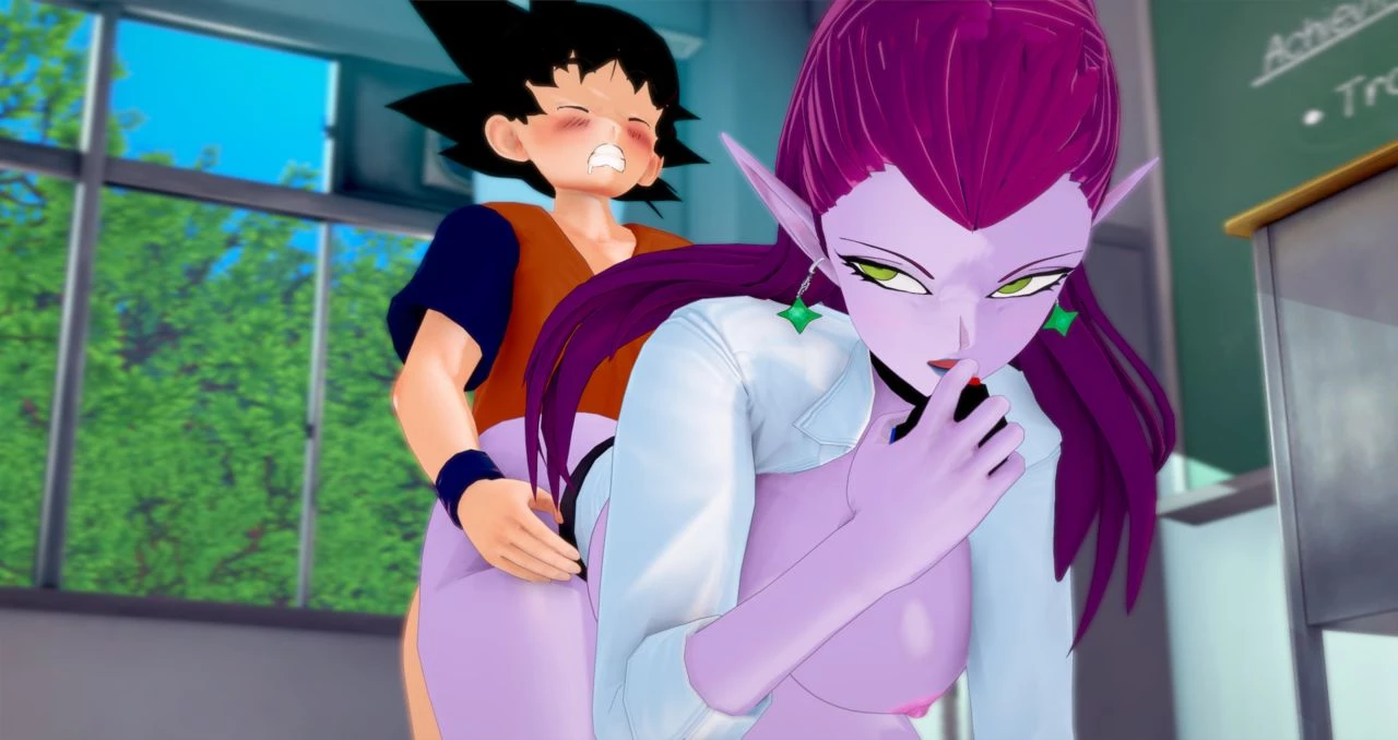 Super Saiyan Summer Class porn comic picture 22