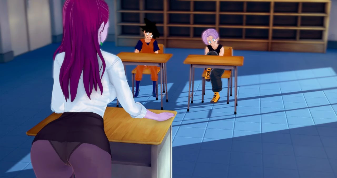 Super Saiyan Summer Class porn comic picture 6