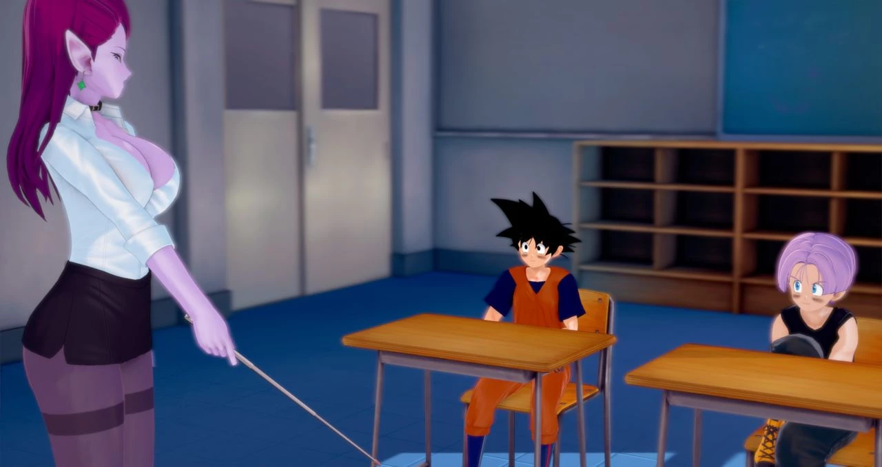 Super Saiyan Summer Class porn comic picture 7